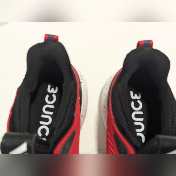 New adidas Alphabounce Vivid Red/Black sock running sneakers shoes men\'s size 7 main image 14
